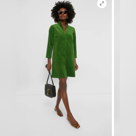 TUCKERNUCK
Green Corduroy Clifton Dress - Picture 1 of 14
